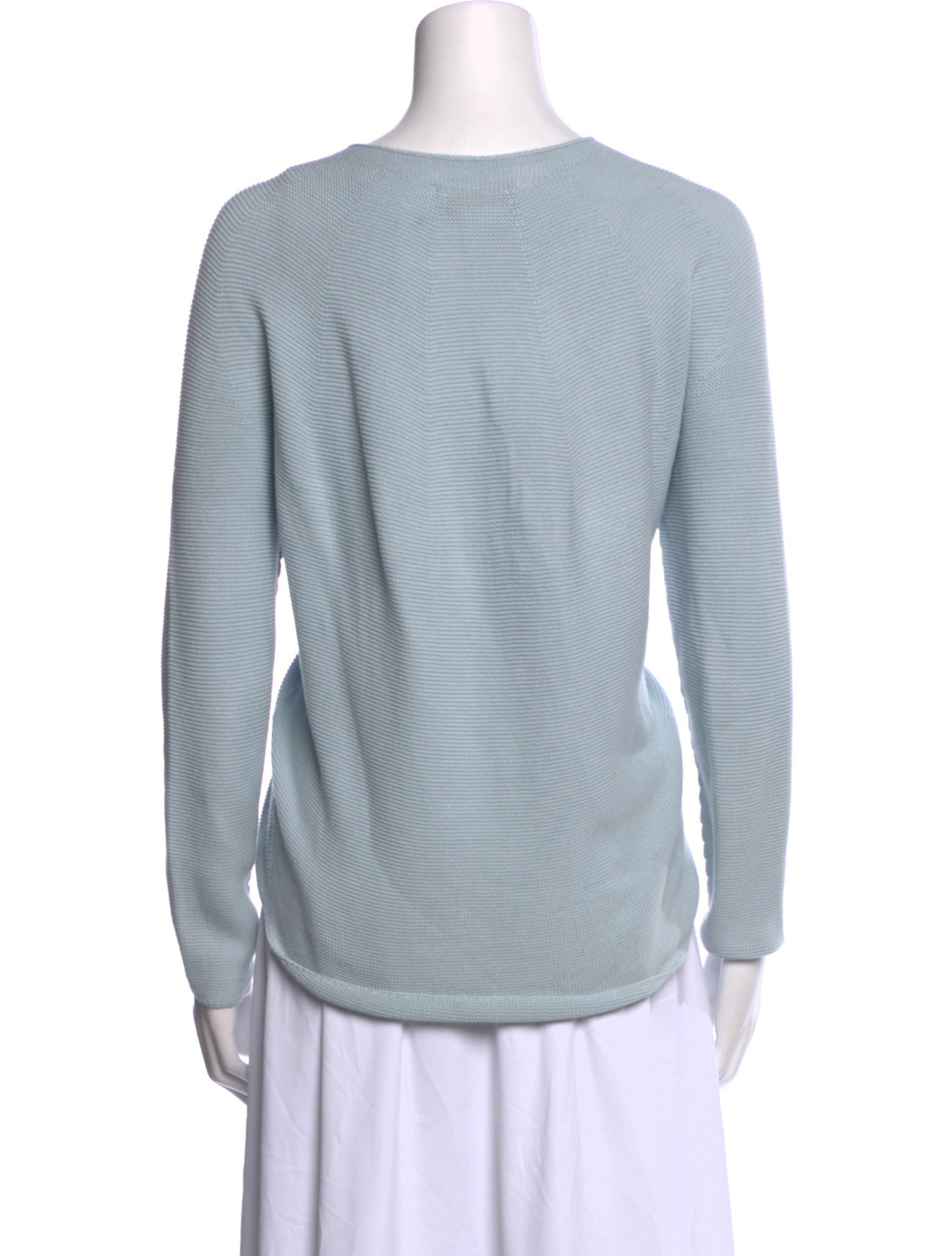 Christian Wijnants Bateau Neckline Long Sleeve Top